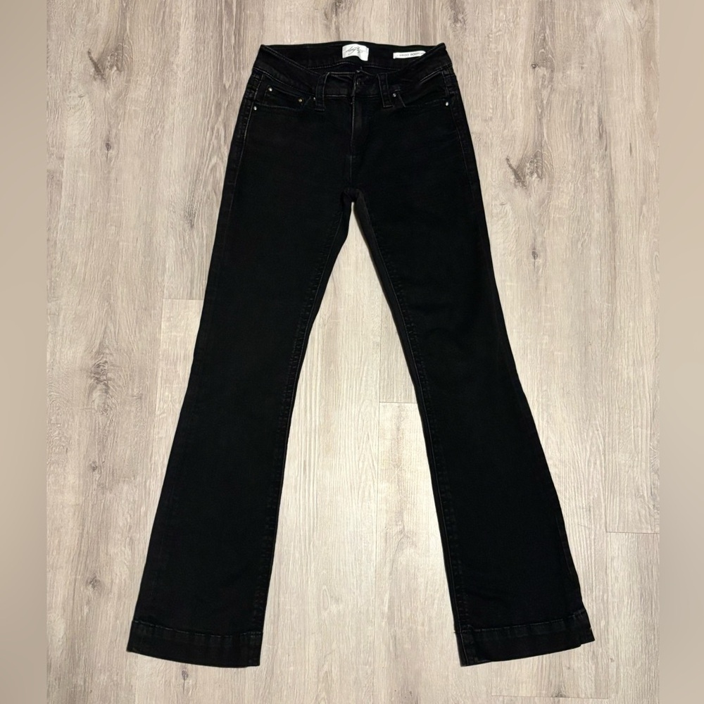 Women’s Daytrip Black Virgo Stretch Bootcut Jeans 24R
